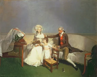 Sir Robert et Lady Buxton et leur Fille Anne, c.1786